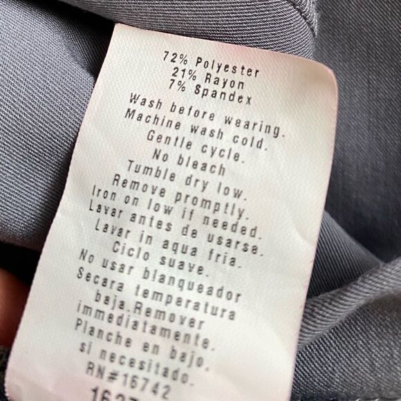 Jockey Modern Fit Scrub Top Stretch Gray New Womens Size XXS - Picture 11 of 11